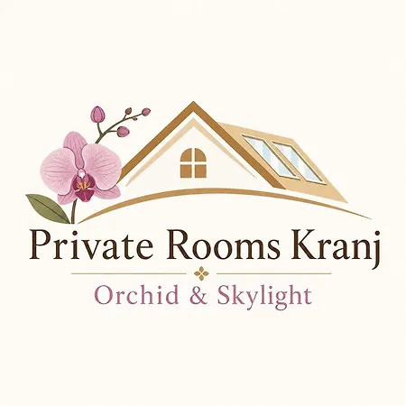 홈스테이 Private Rooms Kranj Orchid And Skylight *